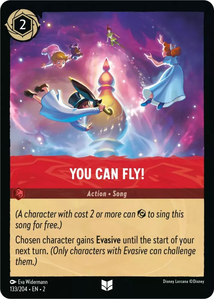 Disney Lorcana - [133/204][S2] - YOU CAN FLY! ENG NON-FOIL [M/NM] - The Great Illuminary -