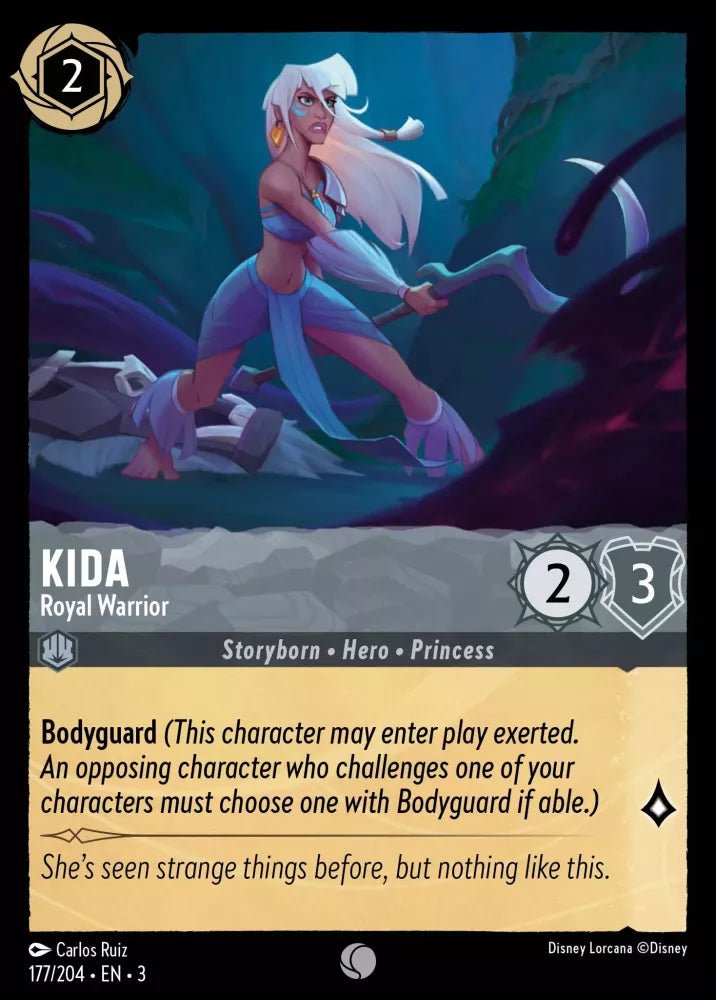 Disney Lorcana - [177/204][S3] - KIDA - Royal Warrior ENG FOIL [M/NM] - The Great Illuminary -