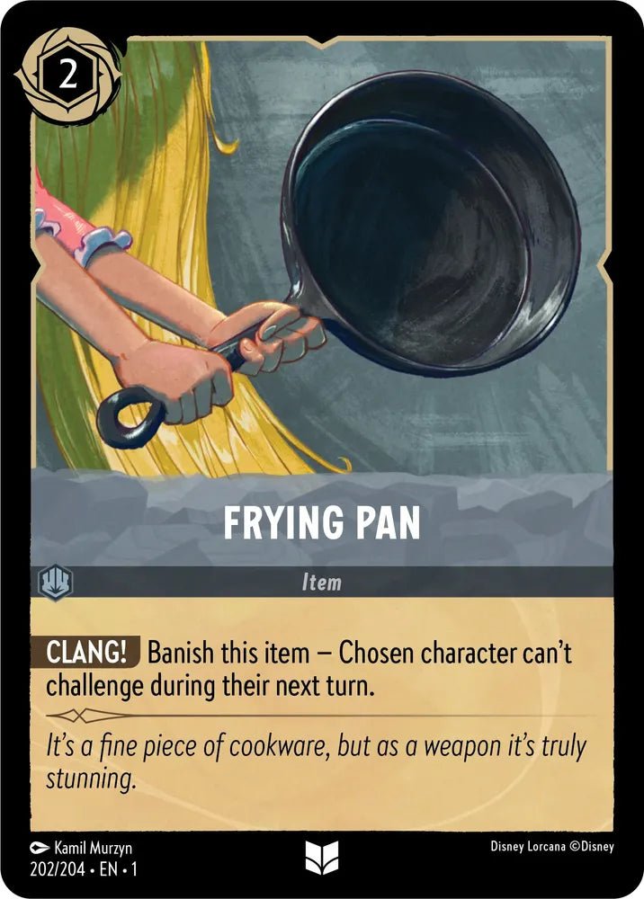 Disney Lorcana - [202/204] - FRYING PAN ENG FOIL [M/NM] - The Great Illuminary -