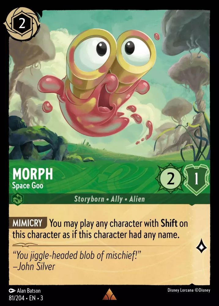 Disney Lorcana - [81/204][S3] - MORPH - Space Goo ENG NON-FOIL [M/NM] - The Great Illuminary -