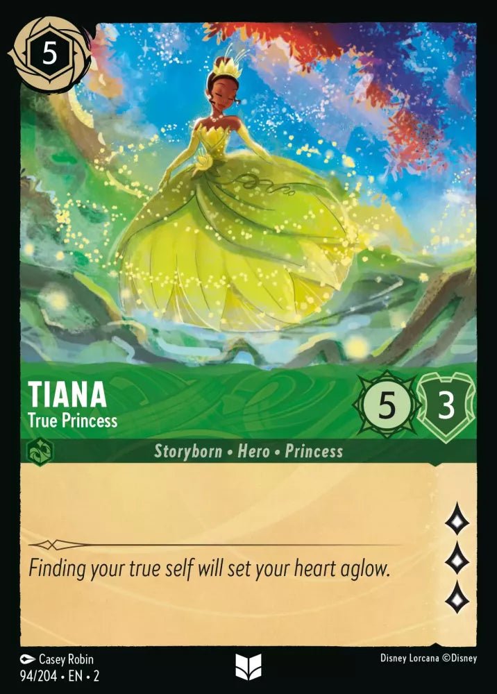 Disney Lorcana - [94/204][S2] - TIANA - True Princess ENG FOIL [M/NM] - The Great Illuminary -