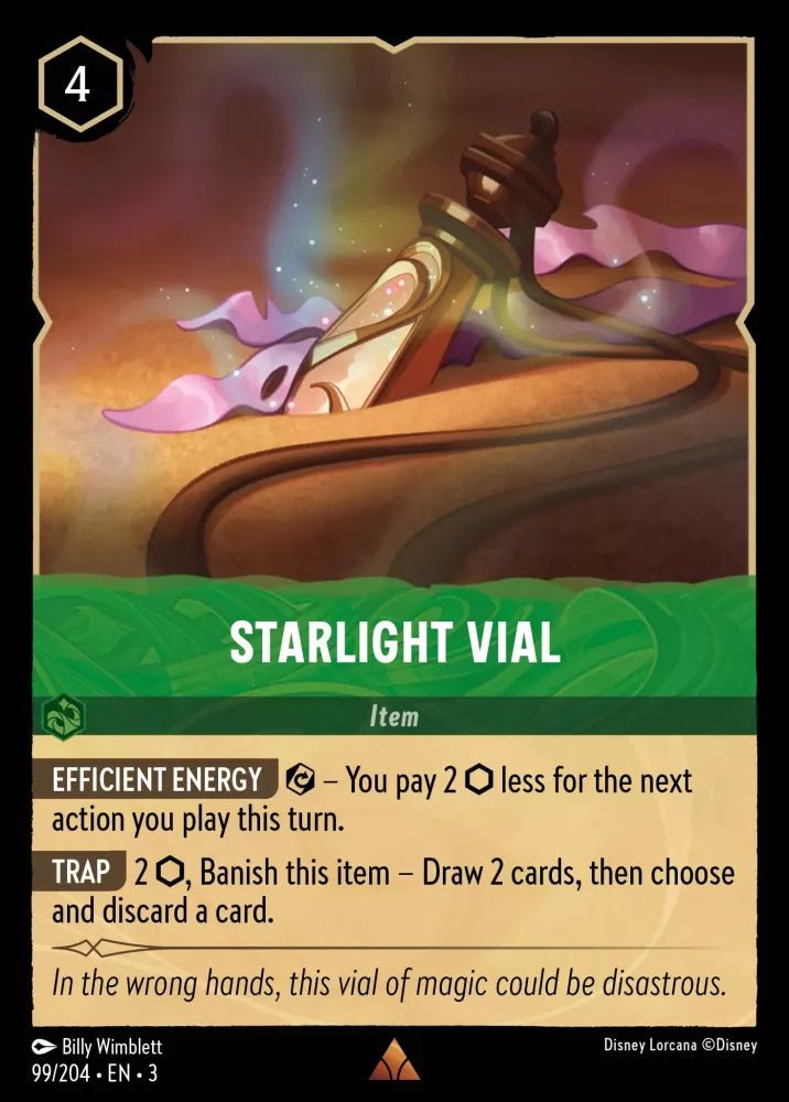 Disney Lorcana - [99/204][S3] - STARLIGHT VIAL ENG FOIL [M/NM] - The Great Illuminary -