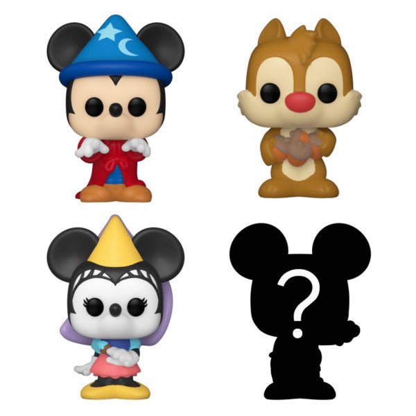 Disney Lorcana - Bitty Pop! Disney - Sorcerer Mickey 4-Pack - The Great Illuminary -