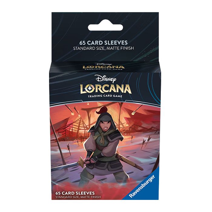 Disney Lorcana - Disney Lorcana Card Sleeve - Mulan - The Great Illuminary -