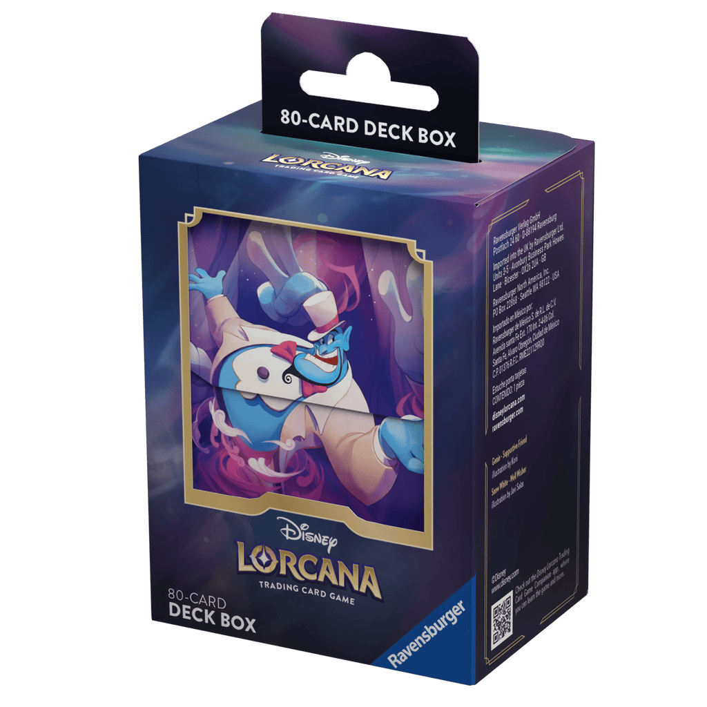 Disney Lorcana - DISNEY LORCANA DECK BOX - GENIE - The Great Illuminary - 4050368983626