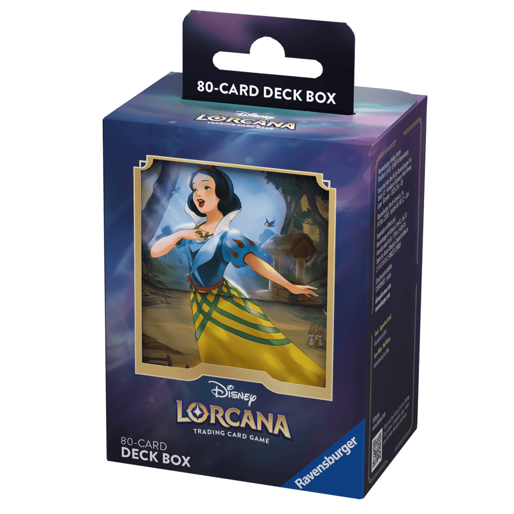 Disney Lorcana - DISNEY LORCANA DECK BOX - SNOW WHITE - The Great Illuminary - 4050368983633