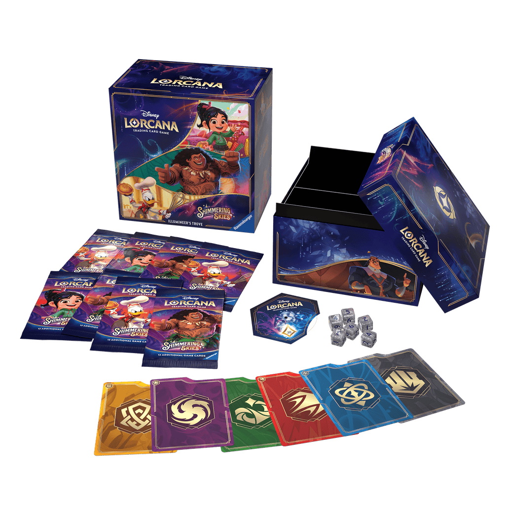 Disney Lorcana - Disney Lorcana - Shimmering Skies - PRE - ORDER TROVE PACK ENG - The Great Illuminary - 4050368983961