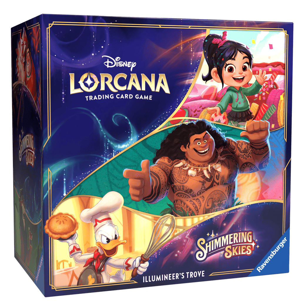 Disney Lorcana - Disney Lorcana - Shimmering Skies - PRE - ORDER TROVE PACK ENG - The Great Illuminary - 4050368983961