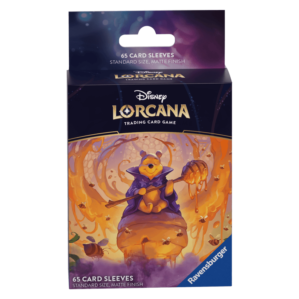 Disney Lorcana - Disney Lorcana TCG - Azurite Sea Sleeve - Winnie the Pooh - The Great Illuminary - 