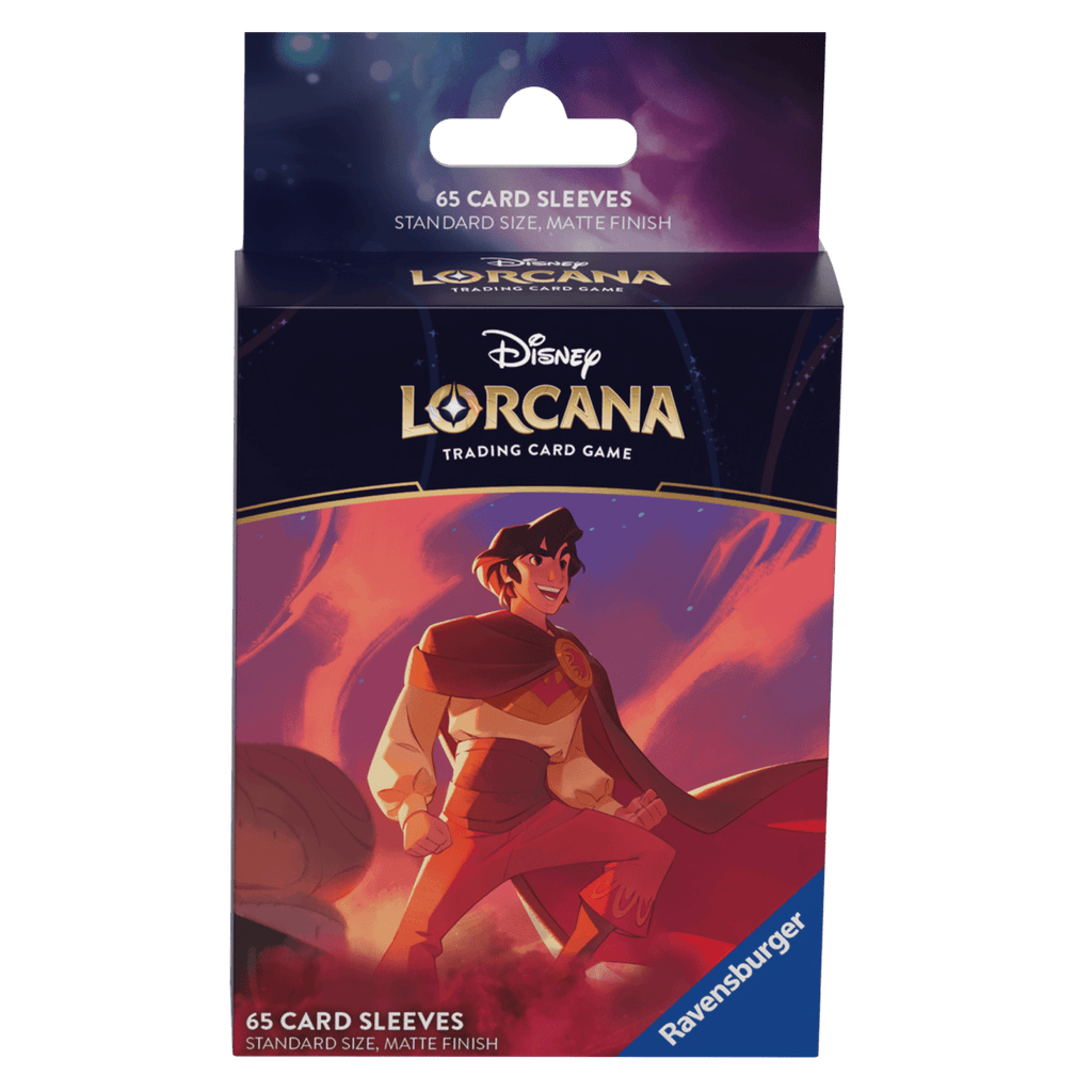 Disney Lorcana - Disney Lorcana TCG - Shimmering Skies Card Sleeve - Alladin - The Great Illuminary - 4050368984036