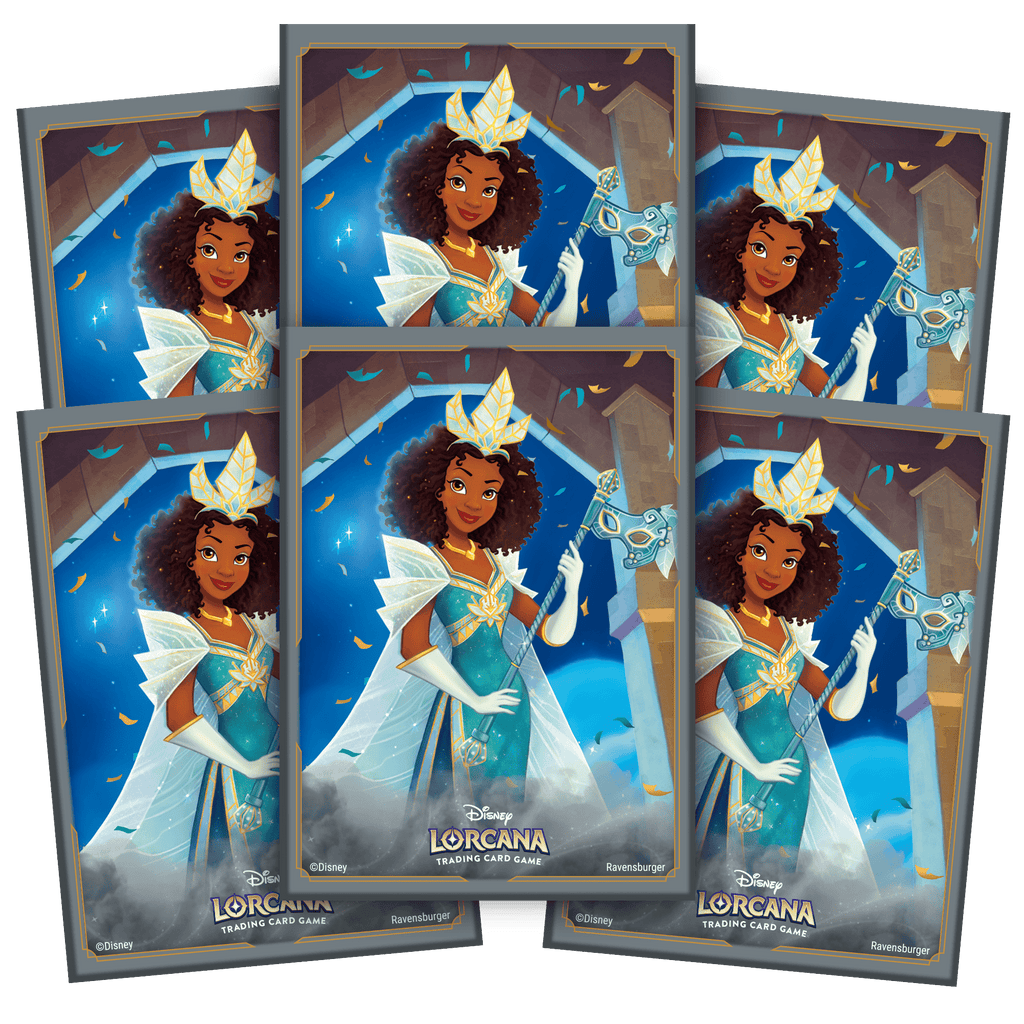 Disney Lorcana - Disney Lorcana TCG - Shimmering Skies Card Sleeve - Tiana - The Great Illuminary - 4050368984043