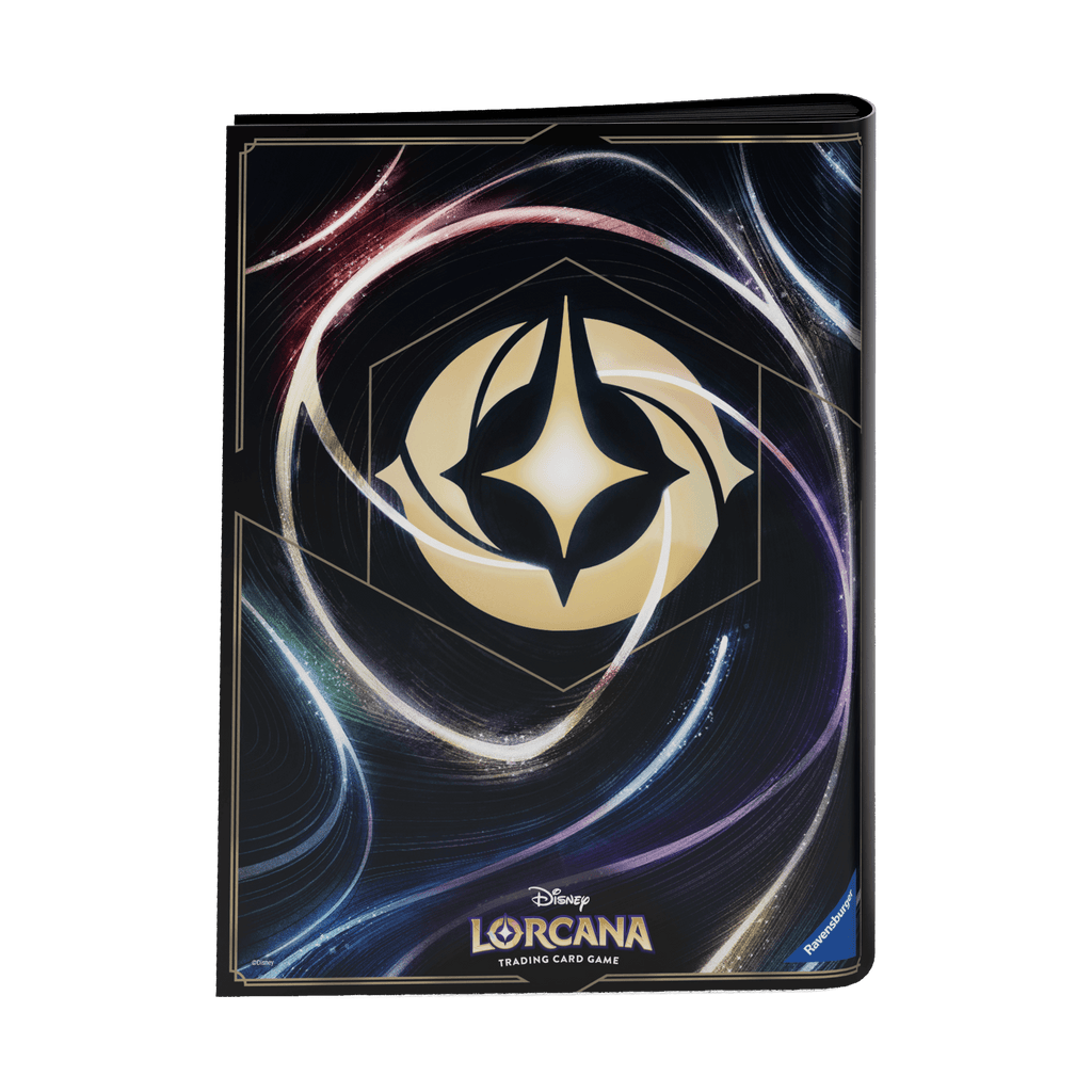 Disney Lorcana - Disney Lorcana TCG - Shimmering Skies Portfolio (4 - pocket) - Lorcana Logo - The Great Illuminary - 4050368984104