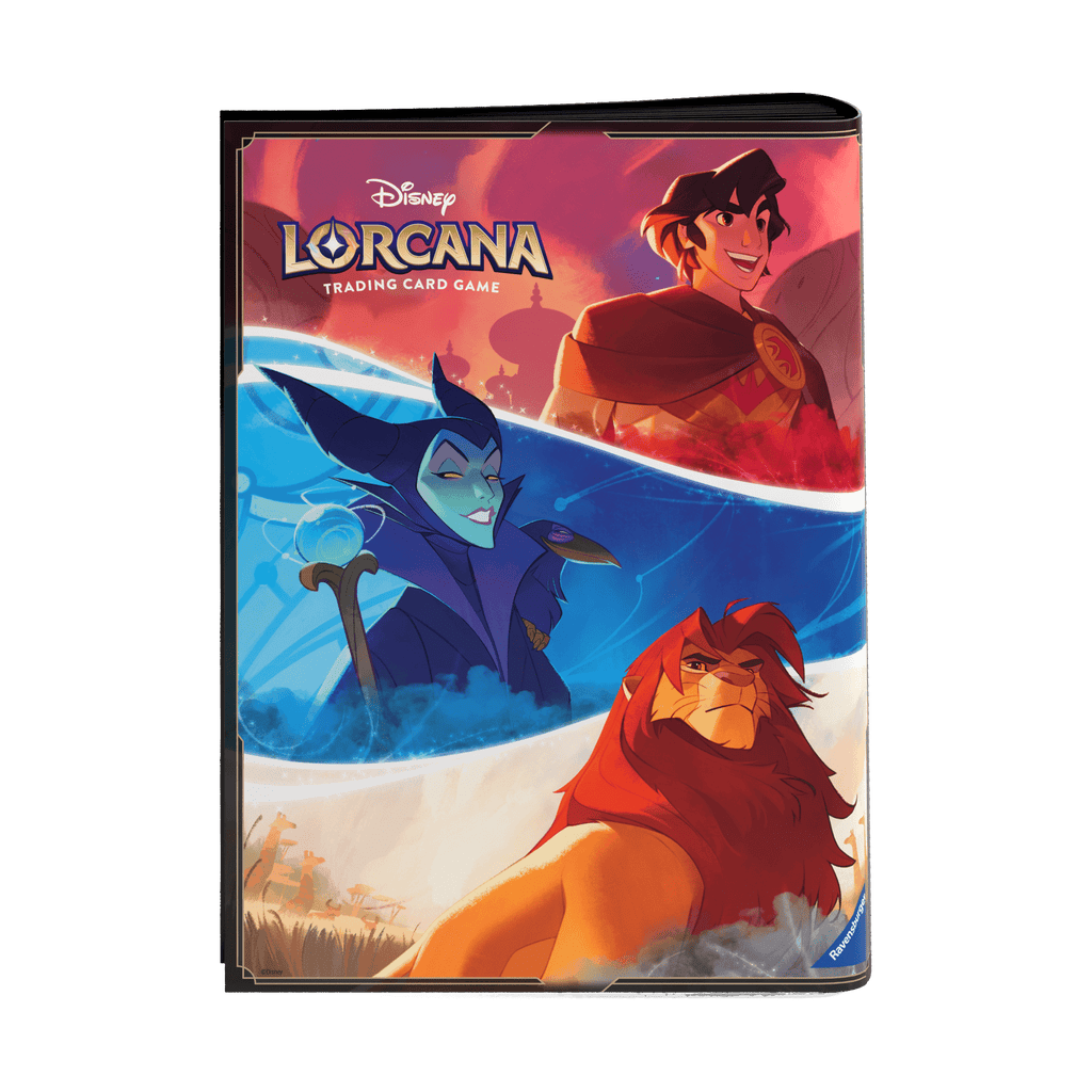 Disney Lorcana - Disney Lorcana TCG - Shimmering Skies Portfolio (4 - pocket) - Moana, Mickey and Cruella - The Great Illuminary - 4050368984129