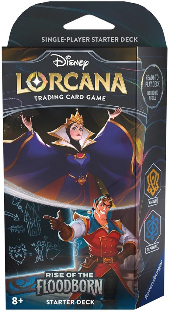 Disney Lorcana - Disney Lorcana - Rise Of The Floodborn - Starter Set 2- Amber & Sapphire (inclusief booster) ENG - The Great Illuminary -