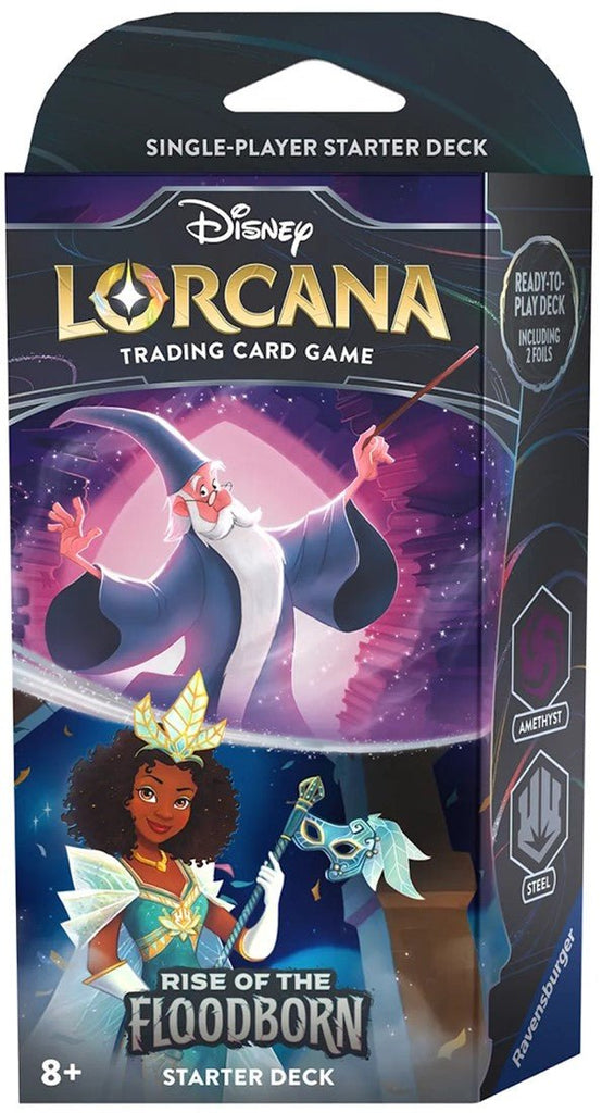 Disney Lorcana - Disney Lorcana - Rise Of The Floodborn - Starter Set 2 - Amethyst & Steel (inclusief booster) ENG - The Great Illuminary -