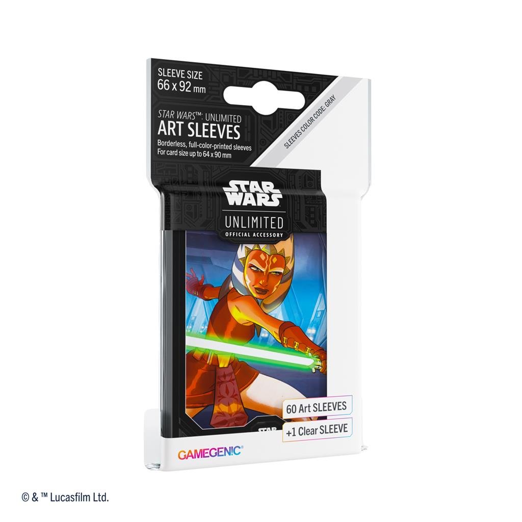 Disney Lorcana - Star Wars Unlimited Art Sleeves Ahsoka Tano - The Great Illuminary - 4251715415719