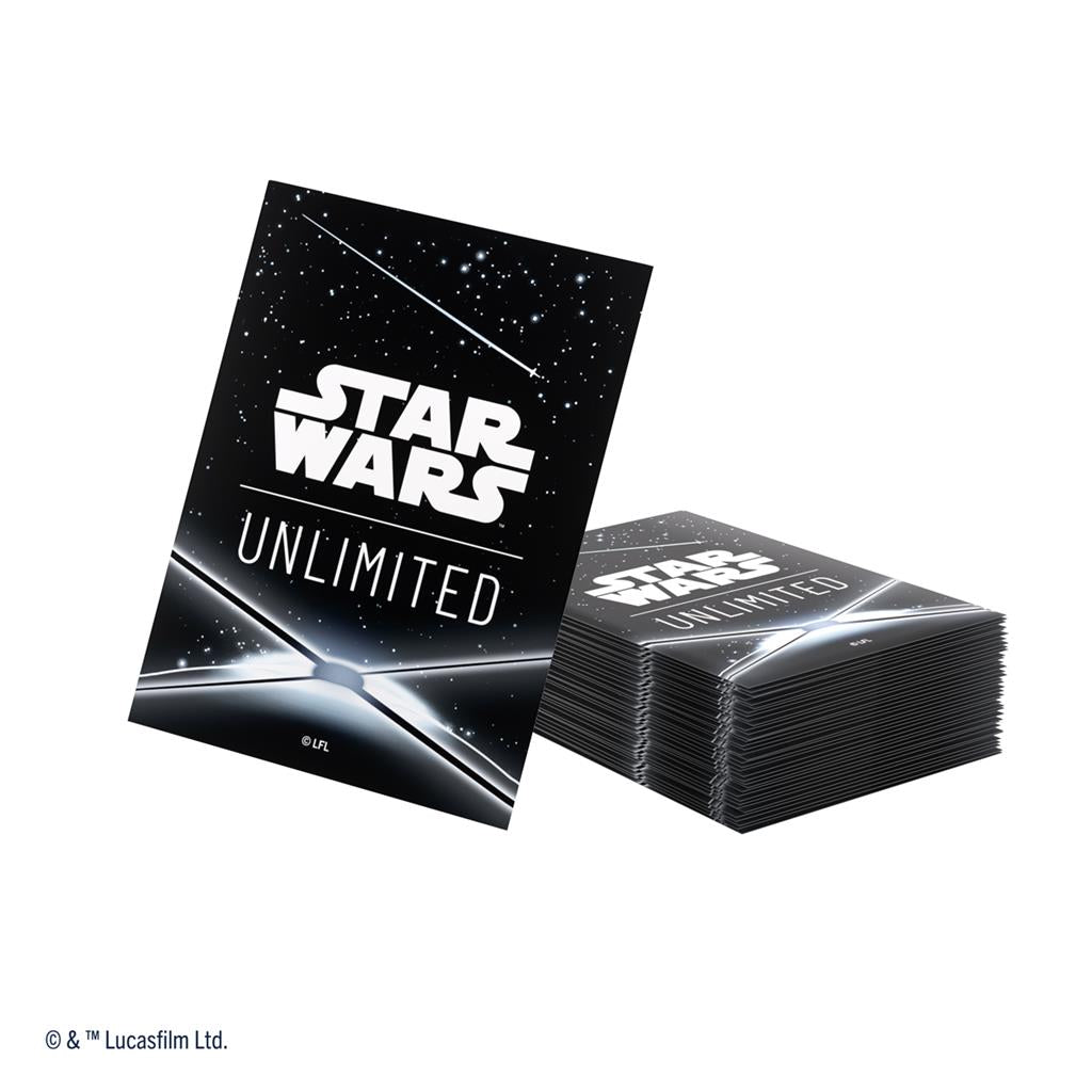 Disney Lorcana - Star Wars Unlimited Art Sleeves Card Black Black - The Great Illuminary - 4251715416662