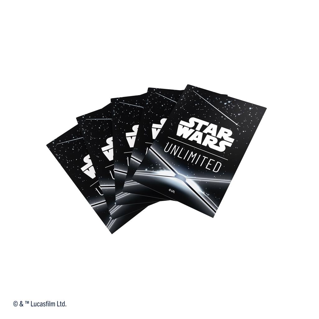 Disney Lorcana - Star Wars Unlimited Art Sleeves Card Black Black - The Great Illuminary - 4251715416662