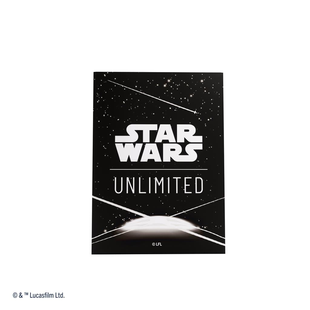 Disney Lorcana - Star Wars Unlimited Art Sleeves Card Black White - The Great Illuminary - 4251715416655