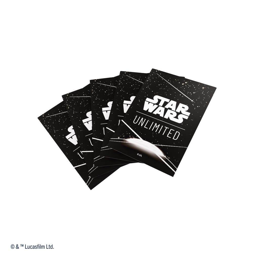 Disney Lorcana - Star Wars Unlimited Art Sleeves Card Black White - The Great Illuminary - 4251715416655