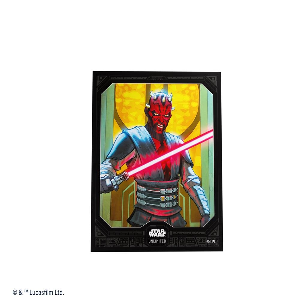 Disney Lorcana - Star Wars Unlimited Art Sleeves Darth Maul - The Great Illuminary - 4251715416648