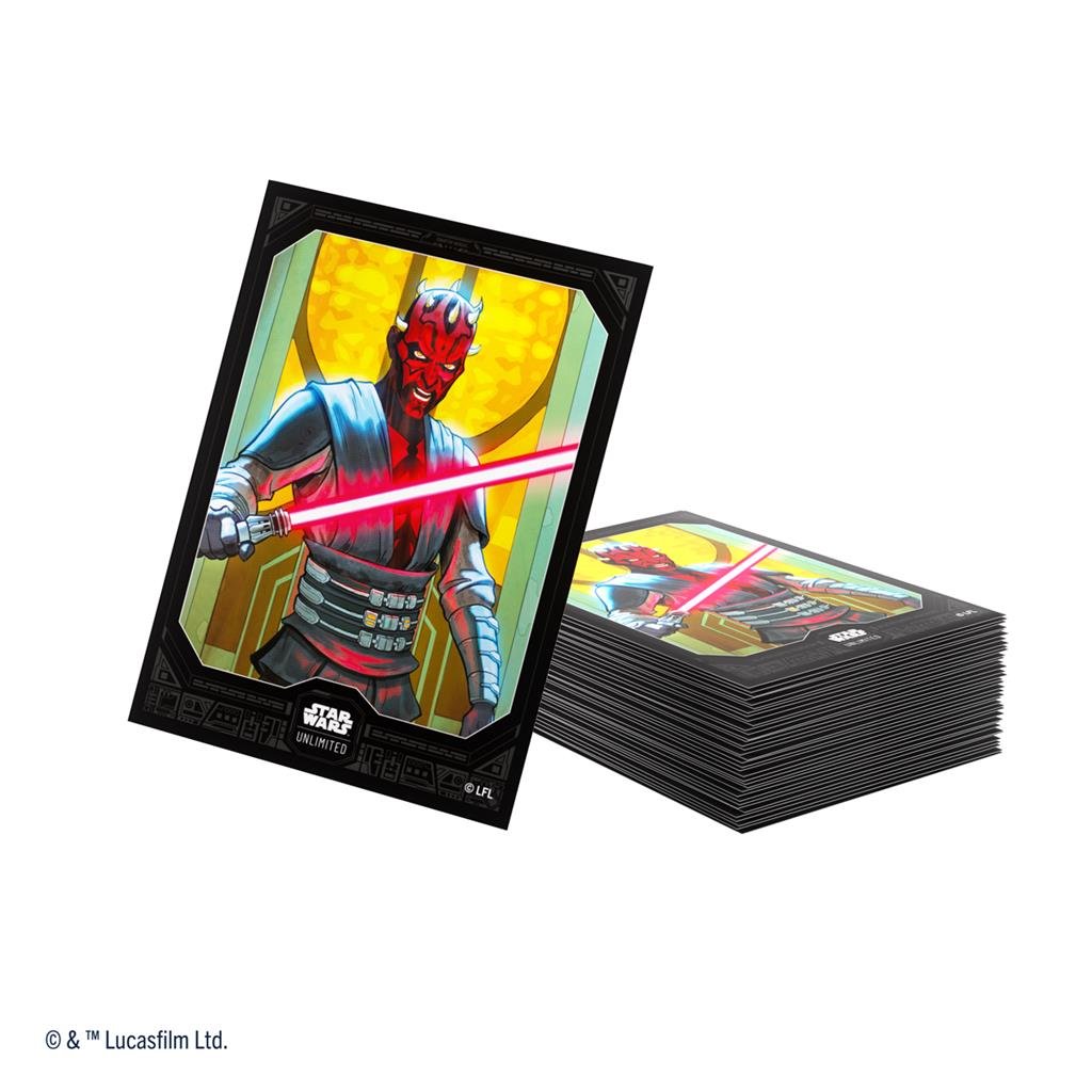 Disney Lorcana - Star Wars Unlimited Art Sleeves Darth Maul - The Great Illuminary - 4251715416648