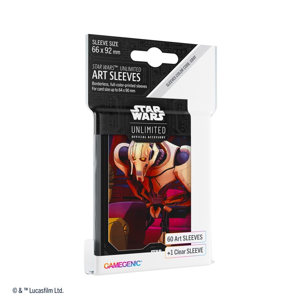 Disney Lorcana - Star Wars Unlimited Art Sleeves General Grievous - The Great Illuminary - 4251715415726