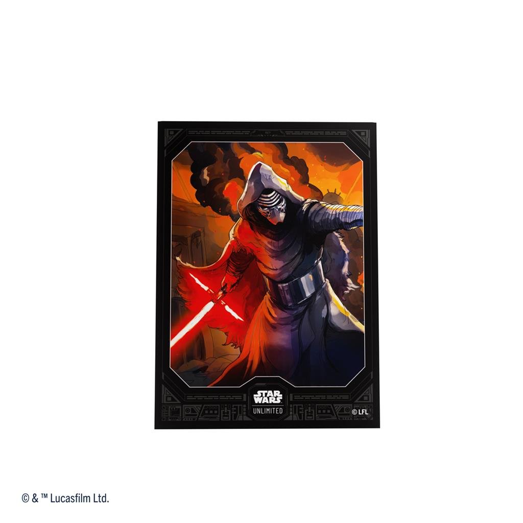 Disney Lorcana - Star Wars Unlimited Art Sleeves Kylo Ren - The Great Illuminary - 4251715415702