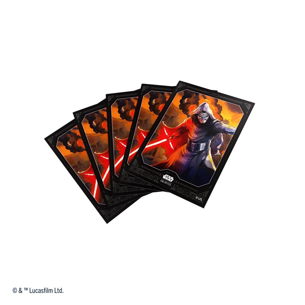 Disney Lorcana - Star Wars Unlimited Art Sleeves Kylo Ren - The Great Illuminary - 4251715415702