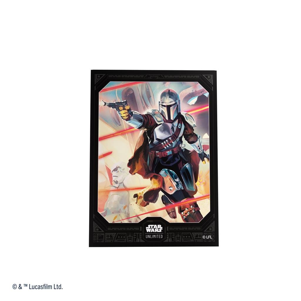 Disney Lorcana - Star Wars Unlimited Art Sleeves Mandalorian - The Great Illuminary - 4251715415337