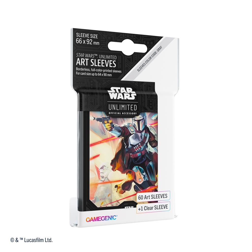 Disney Lorcana - Star Wars Unlimited Art Sleeves Mandalorian - The Great Illuminary - 4251715415337