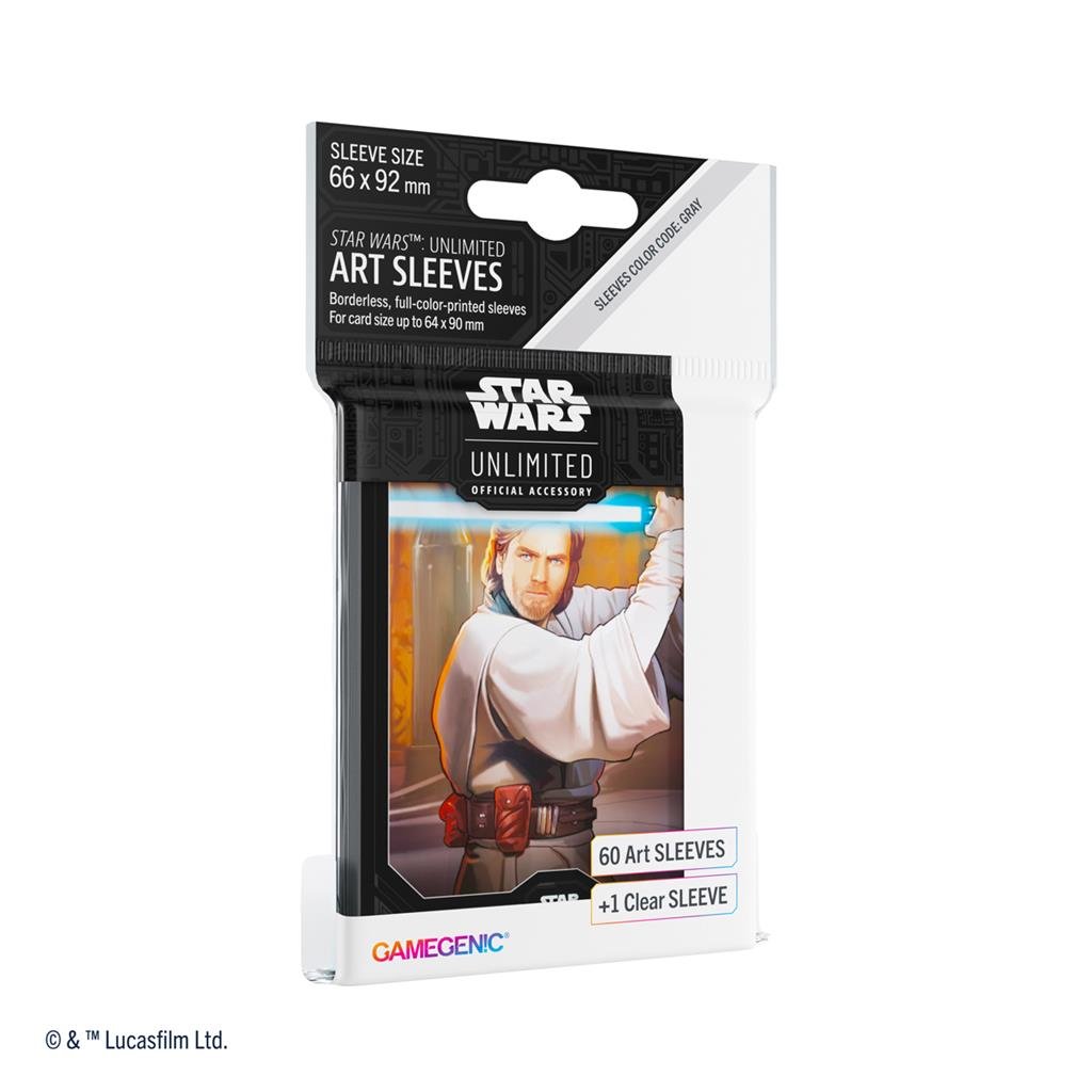 Disney Lorcana - Star Wars Unlimited Art Sleeves Obi - Wan Kenobi - The Great Illuminary - GGS15061ML