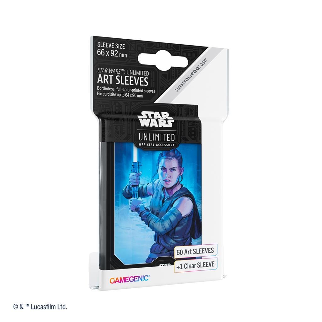 Disney Lorcana - Star Wars Unlimited Art Sleeves Rey - The Great Illuminary - 4251715415696