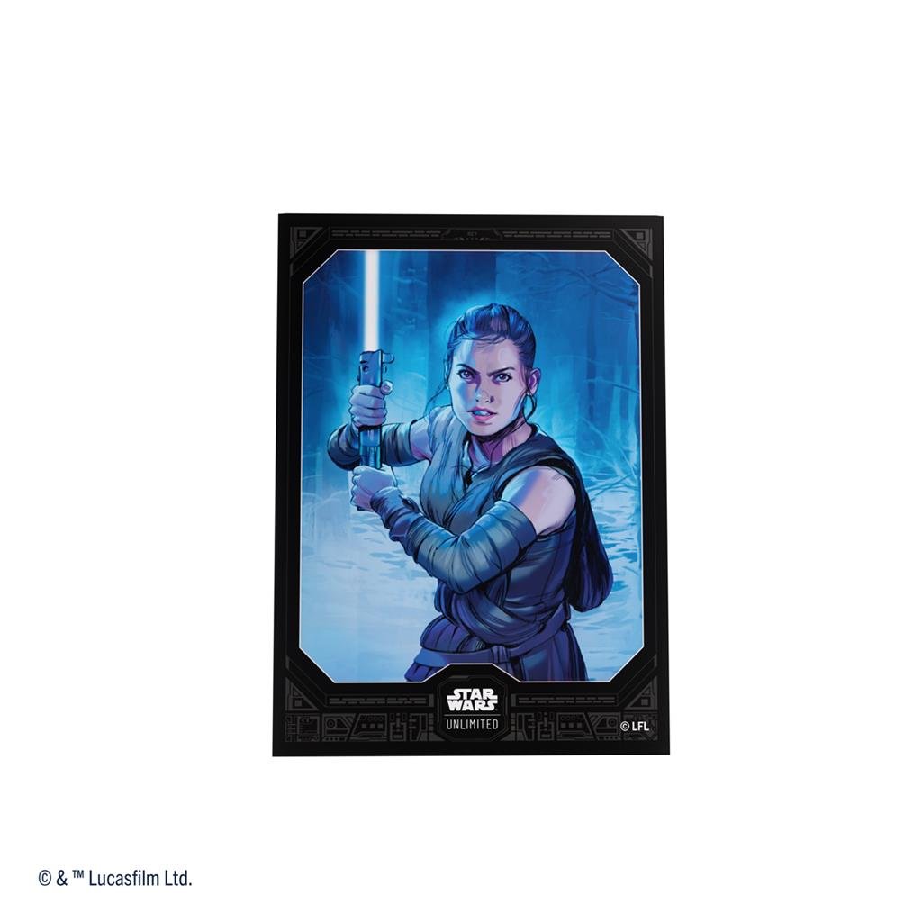 Disney Lorcana - Star Wars Unlimited Art Sleeves Rey - The Great Illuminary - 4251715415696