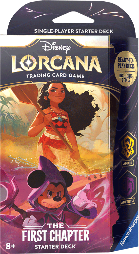 Disney Lorcana - Disney Lorcana - The First Chapter - Starter Set 1 - Amber & Amethyst (inclusief booster) ENG - The Great Illuminary -