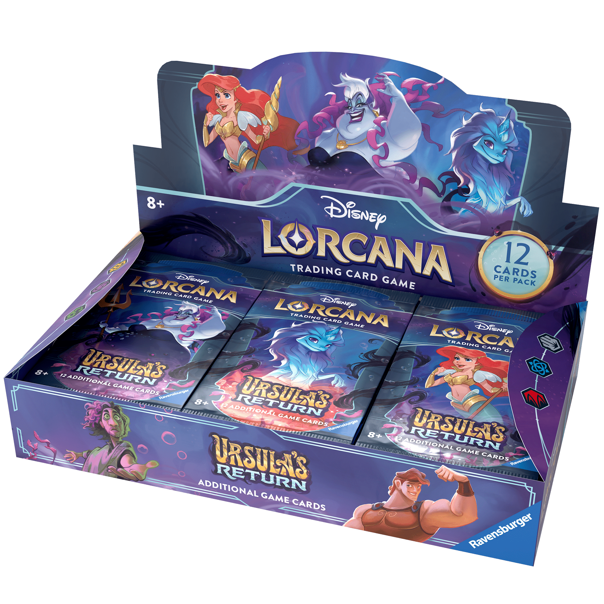 Disney Lorcana - SET 4 - PRE-ORDER BOOSTERBOX (24 BOOSTERS)/(SEALED) ENG - The Great Illuminary -