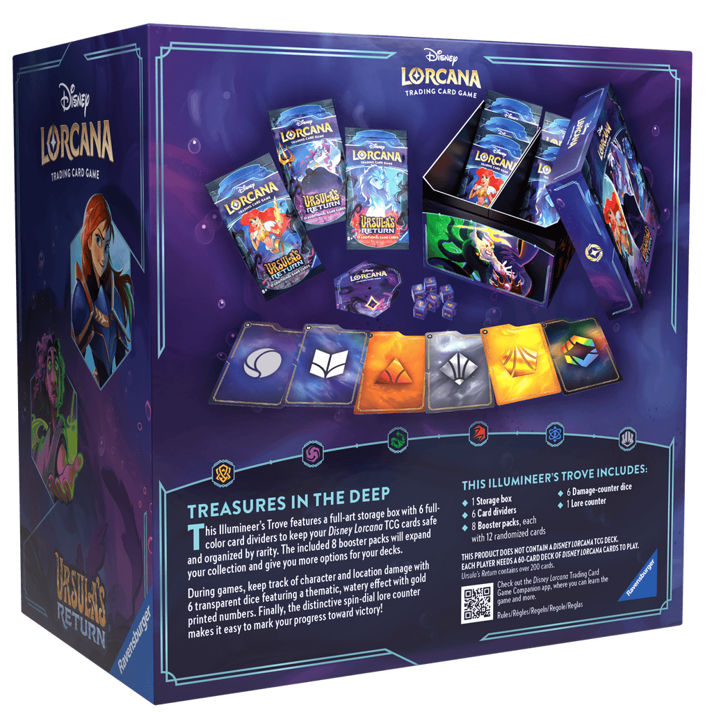 Disney Lorcana - SET 4 - PRE-ORDER TROVE PACK ENG - The Great Illuminary -